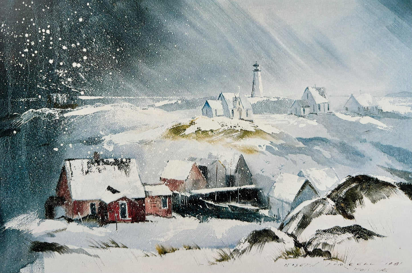 Nova Scotia Series Prints from watercolour paintings by Joseph Purcell