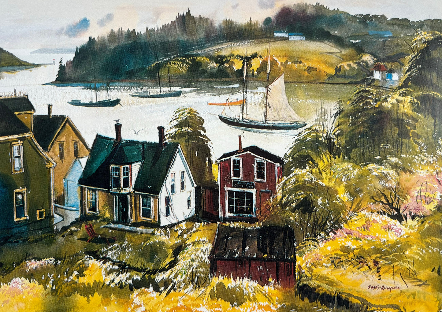 Nova Scotia Series Prints from watercolour paintings by Joseph Purcell