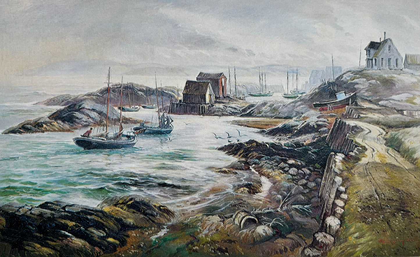 Nova Scotia Series Prints from watercolour paintings by Joseph Purcell