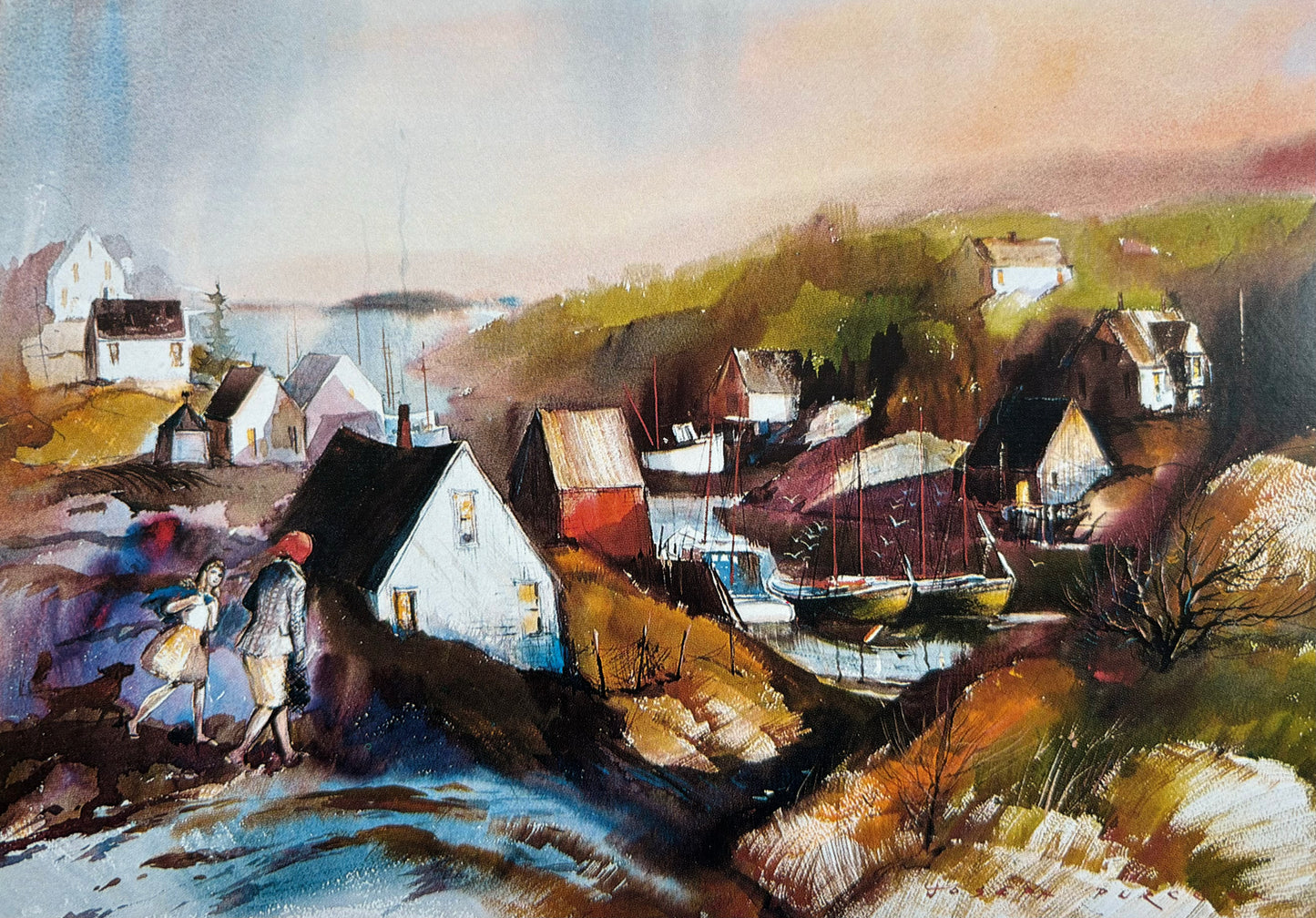 Nova Scotia Series Prints from watercolour paintings by Joseph Purcell