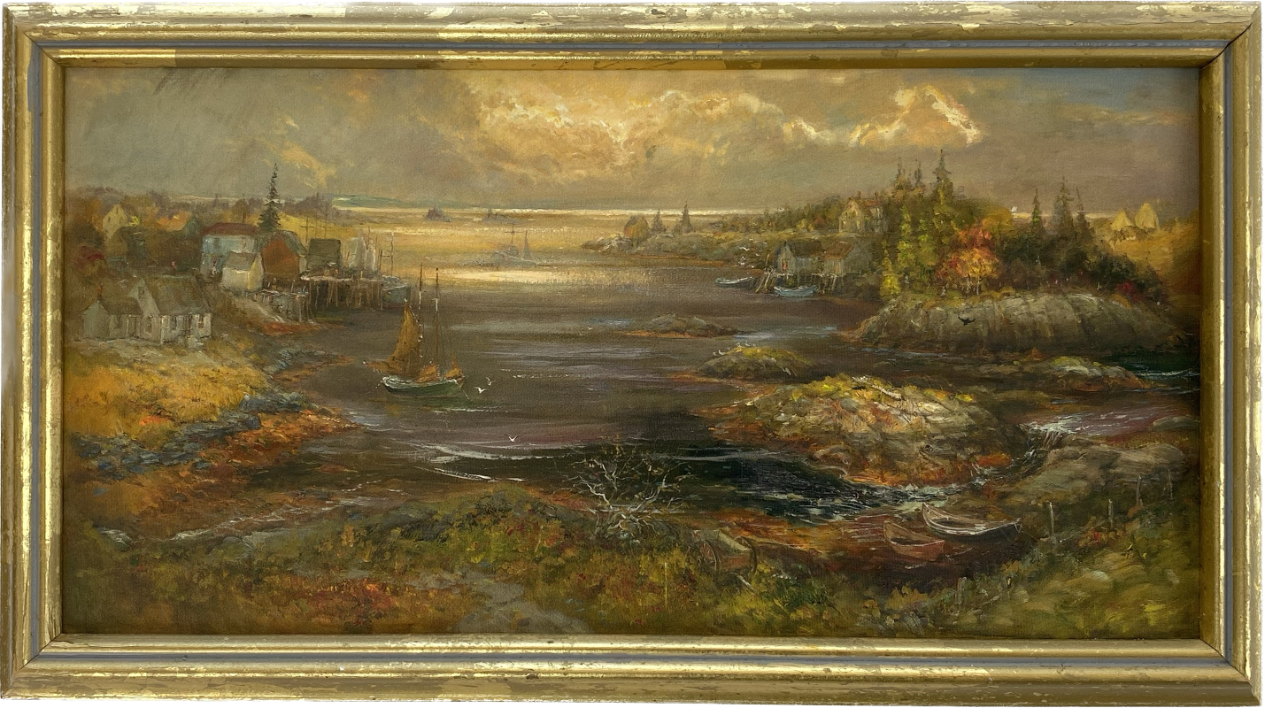 Tanner Cove, Stonehurst, Oil Giclée