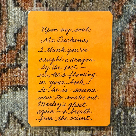 “Absolutely Poisonous” Bookmark by Tela