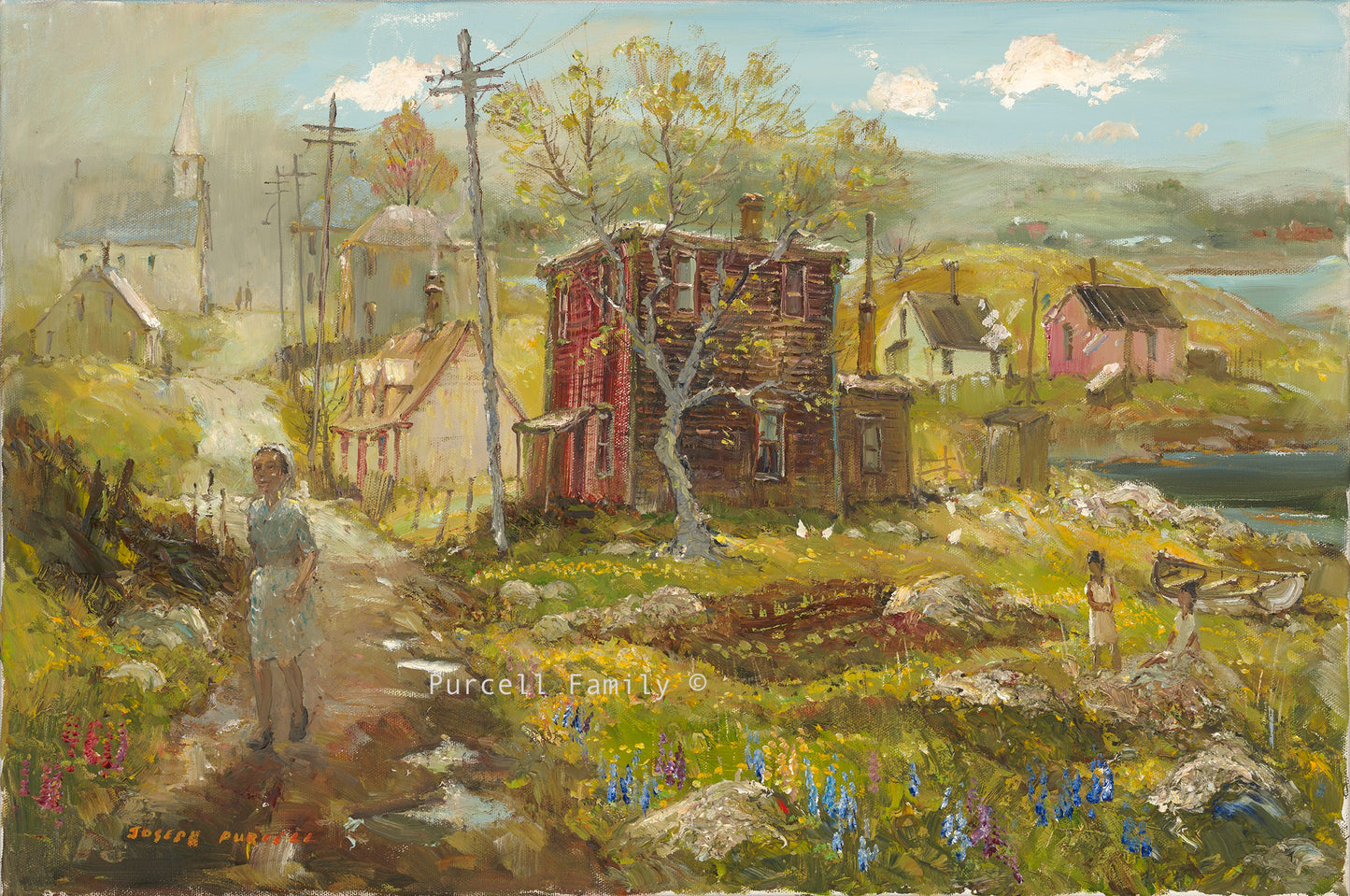 Africville, Halifax, Oil Giclée