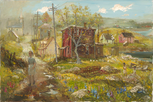 Africville, Halifax, Oil Giclée