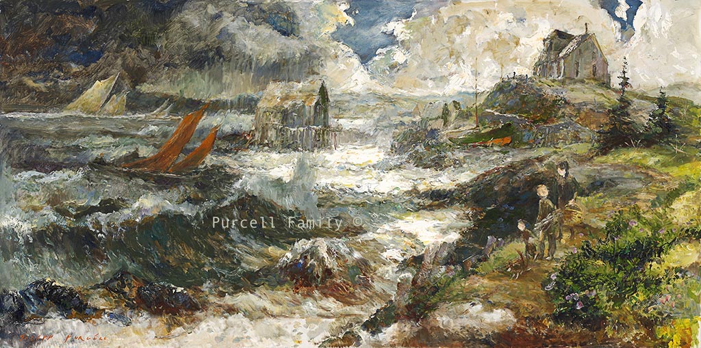 Various Scenes - 24" x 48" Oil Giclées on Stretched Canvas, by Joseph Purcell